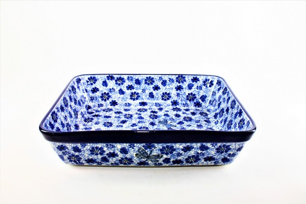 405 Bunzlau Rechthoekige Ovenschaal 1443X Dragon Fly Rechthoekige schalen zonder oor